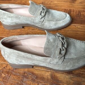 Cole Haan Women’s Stassi Suede Chain Loafers, size 9